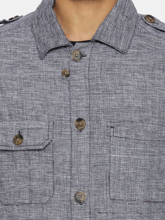 Grey khaki traveller jacket