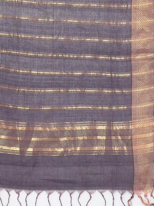 Blush pink mangalgiri cotton saree