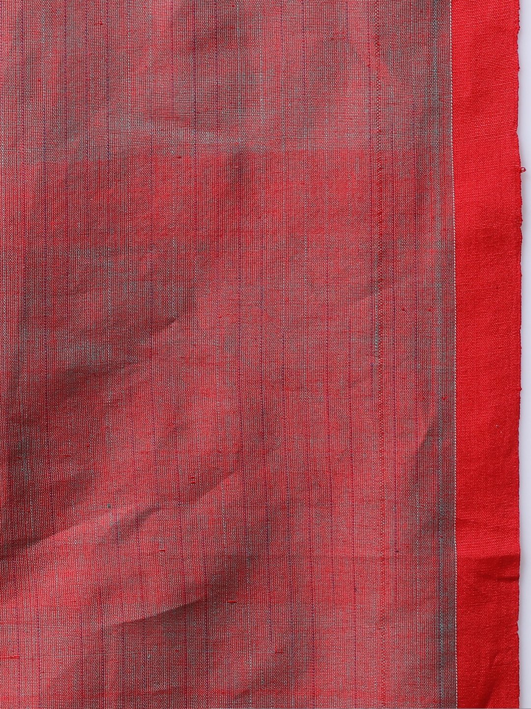 Sea blue handloom bengal soft cotton saree
