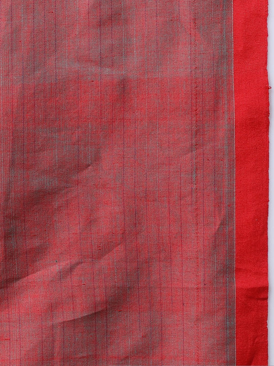 Sea blue handloom bengal soft cotton saree