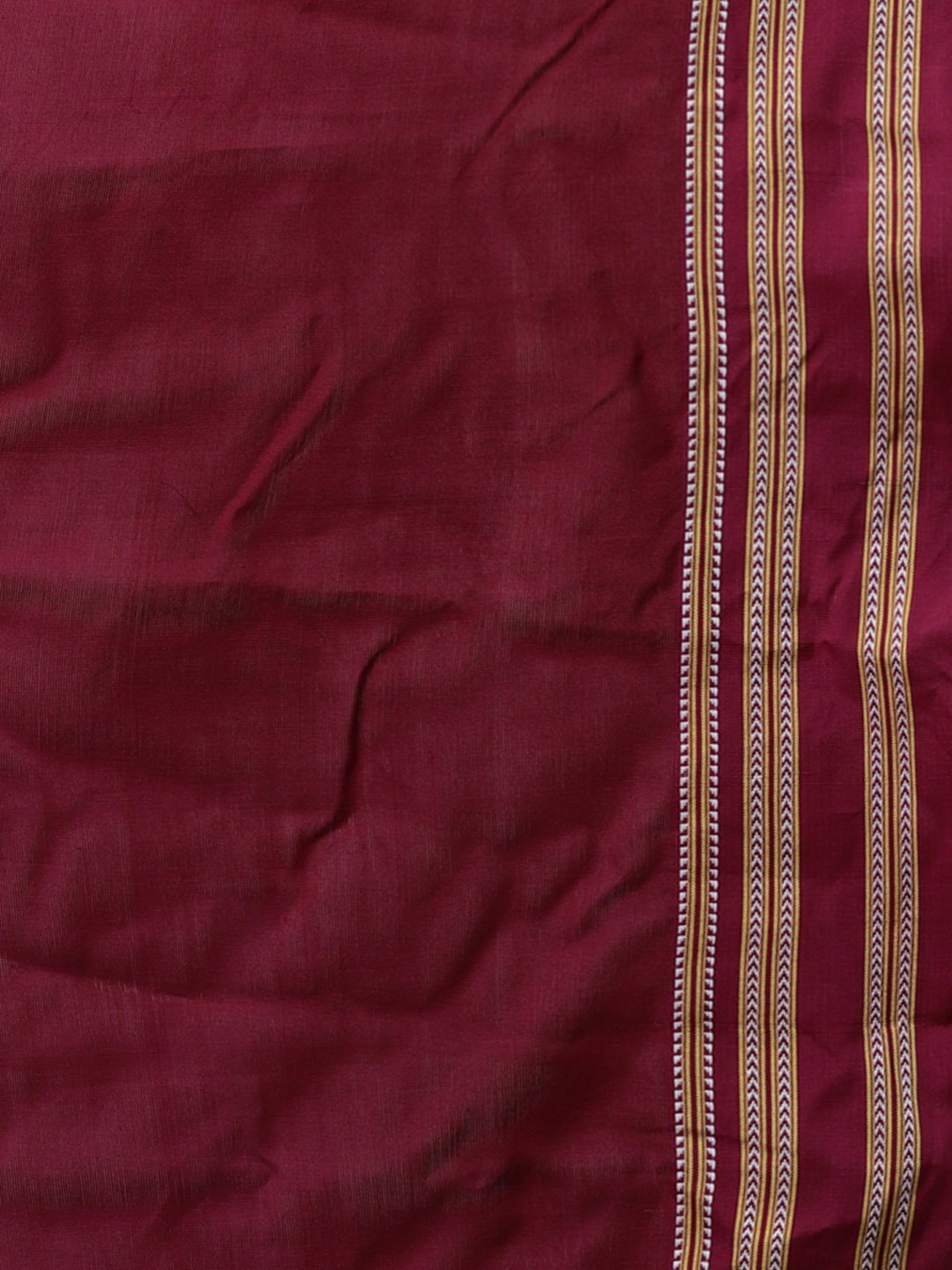 Ilkal grey handloom cotton saree
