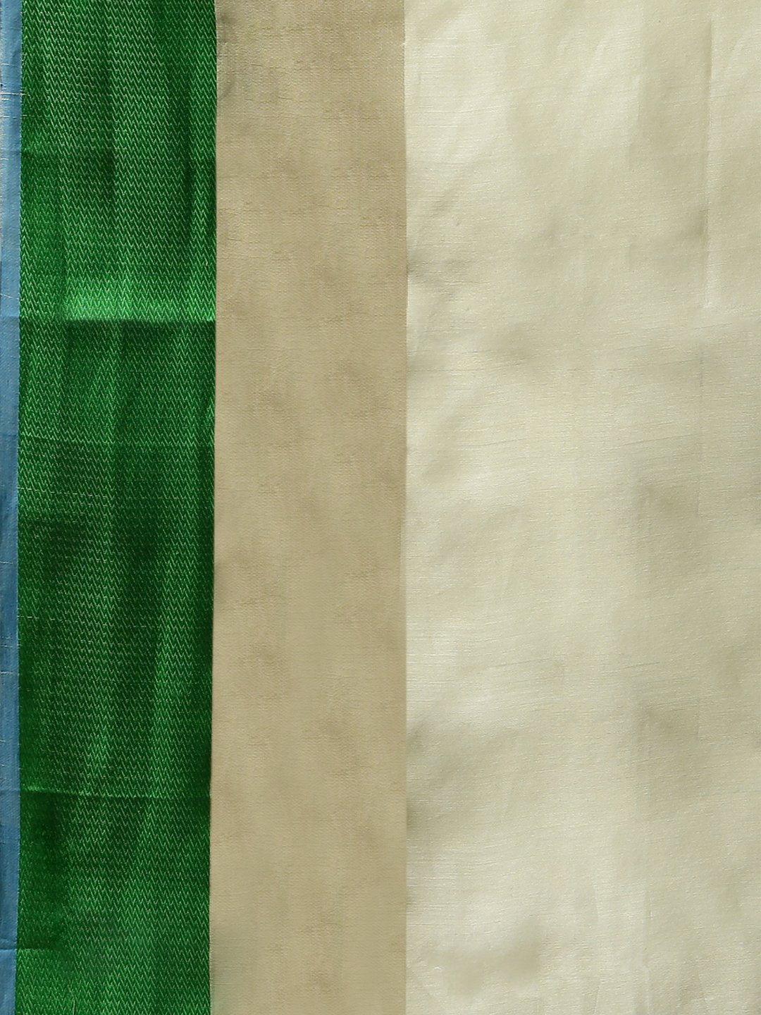 Cream maheshwari cotton silk handloom saree