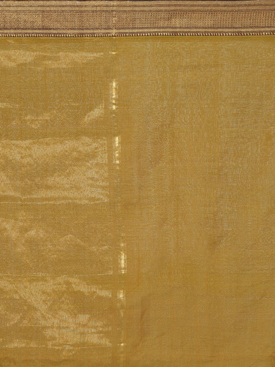 Brown mangalgiri cotton saree