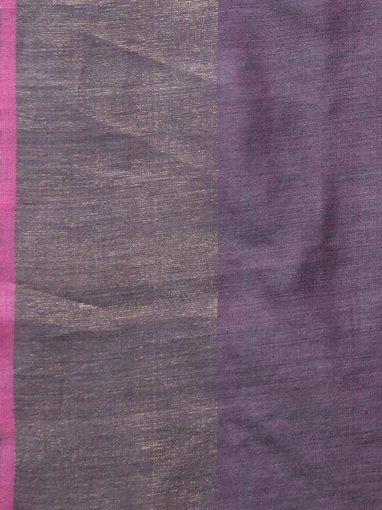 Pink handloom tussar silk saree