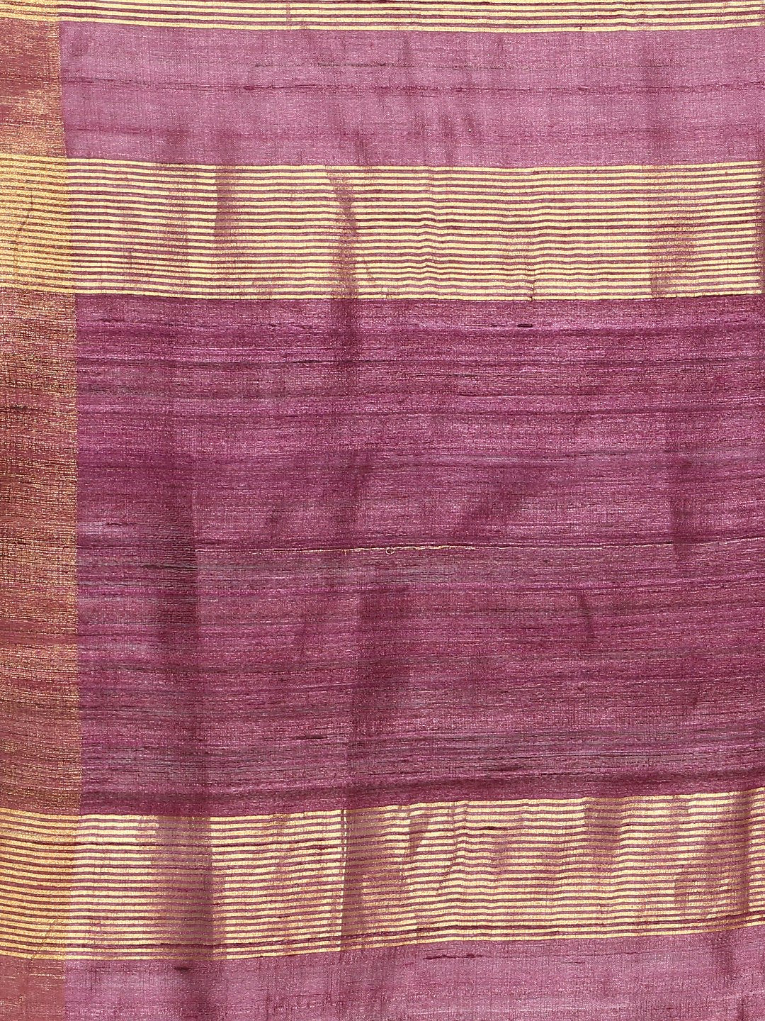 Wine tussar silk saree