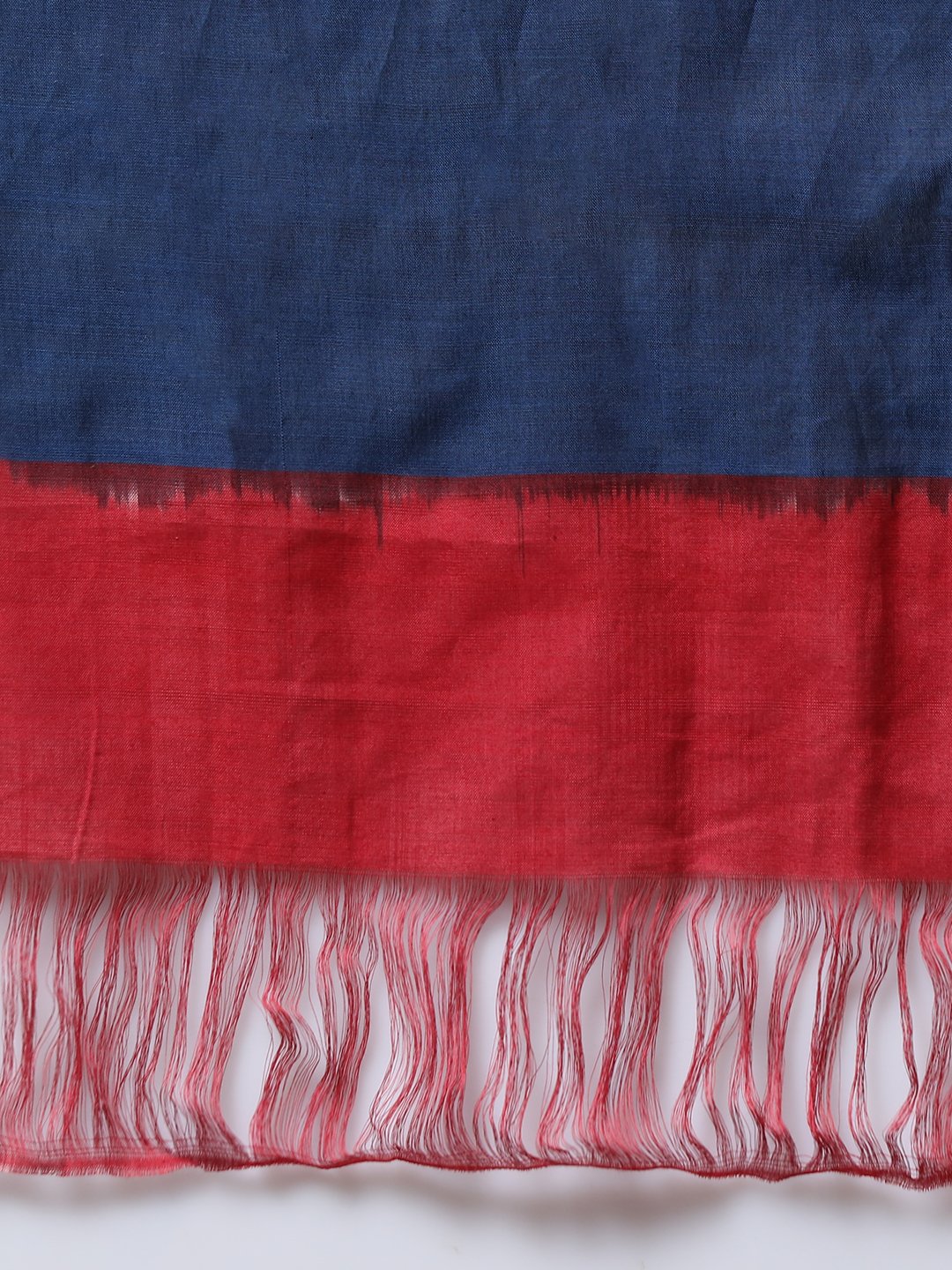 Blue ikat handloom cotton pochampally saree
