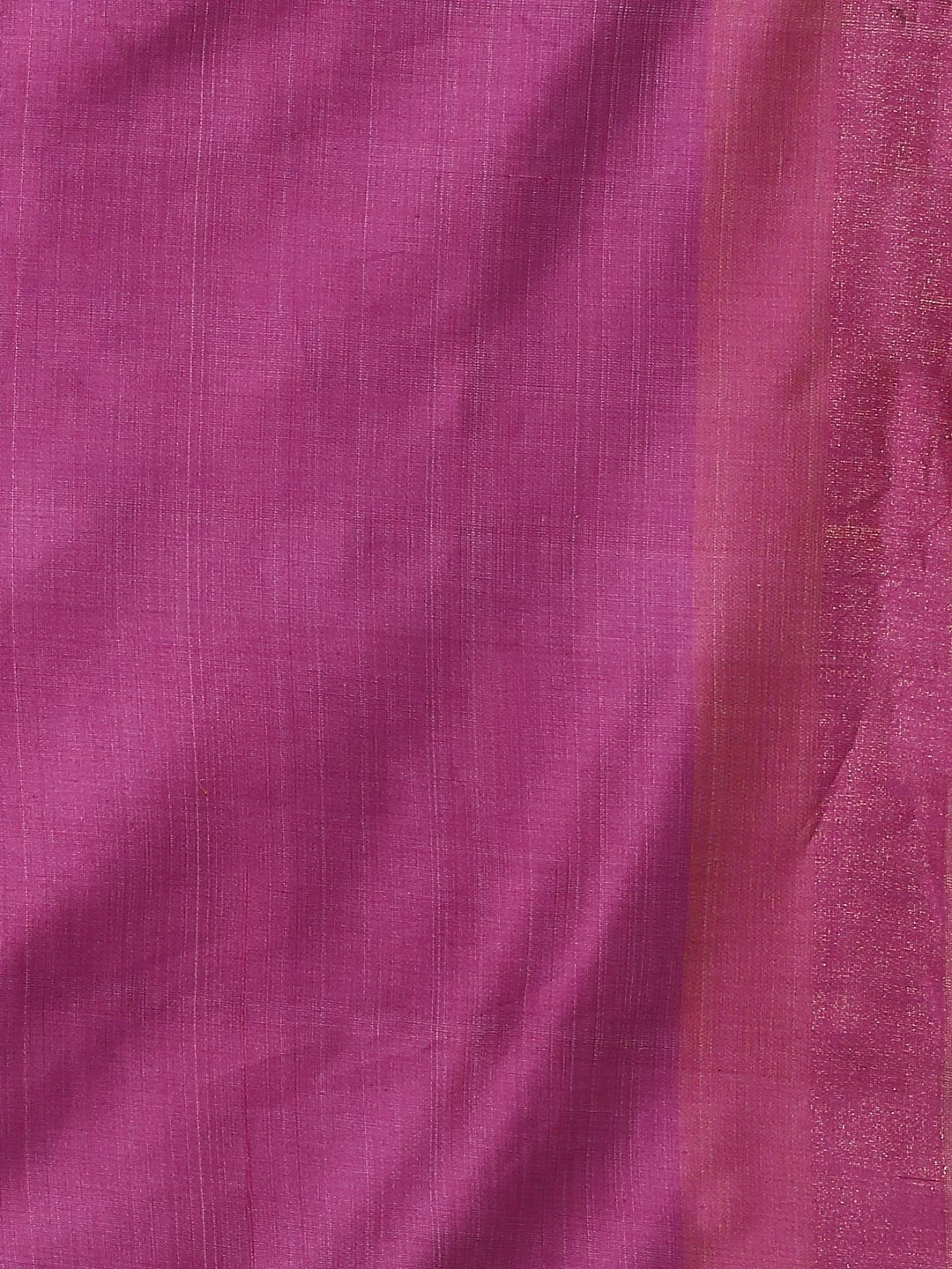 Magenta tussar silk saree