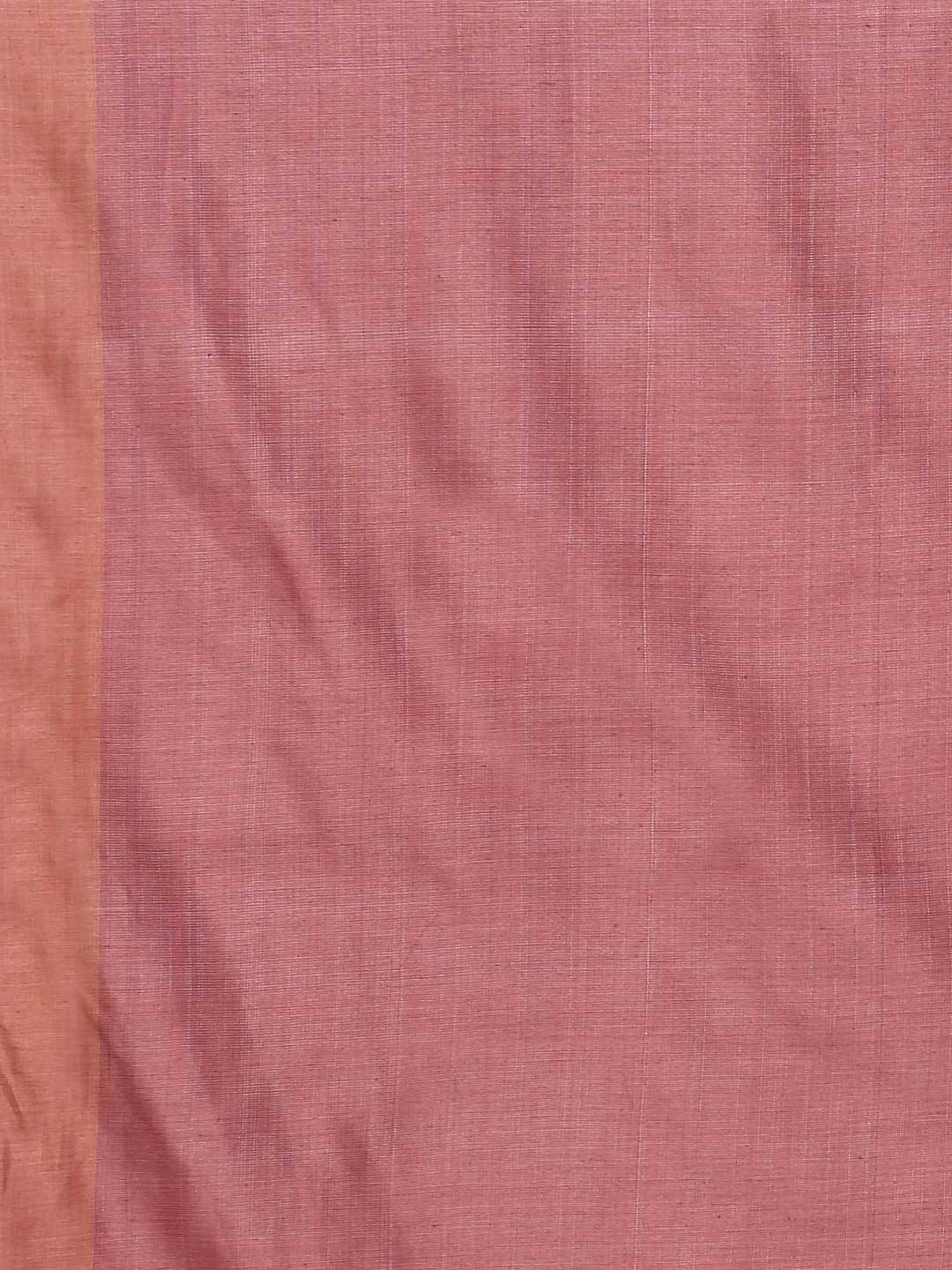 Mustard tussar silk saree