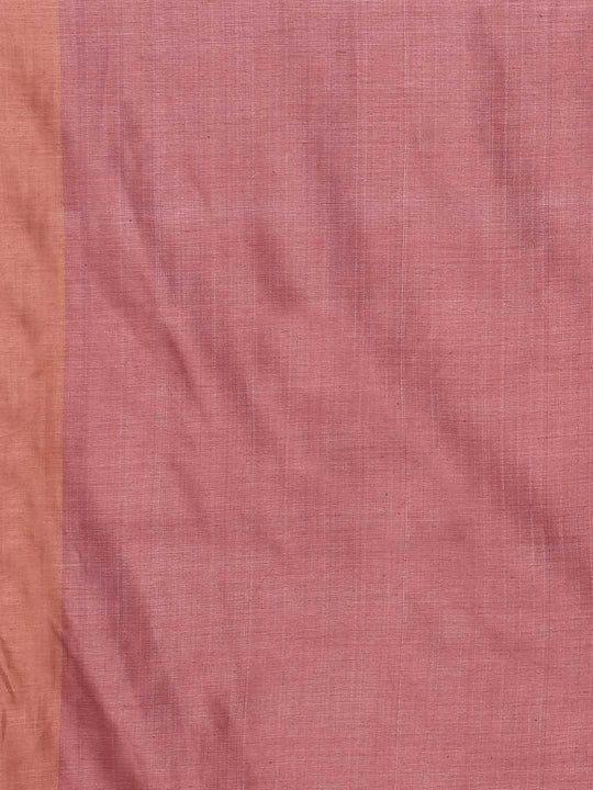 Mustard tussar silk saree