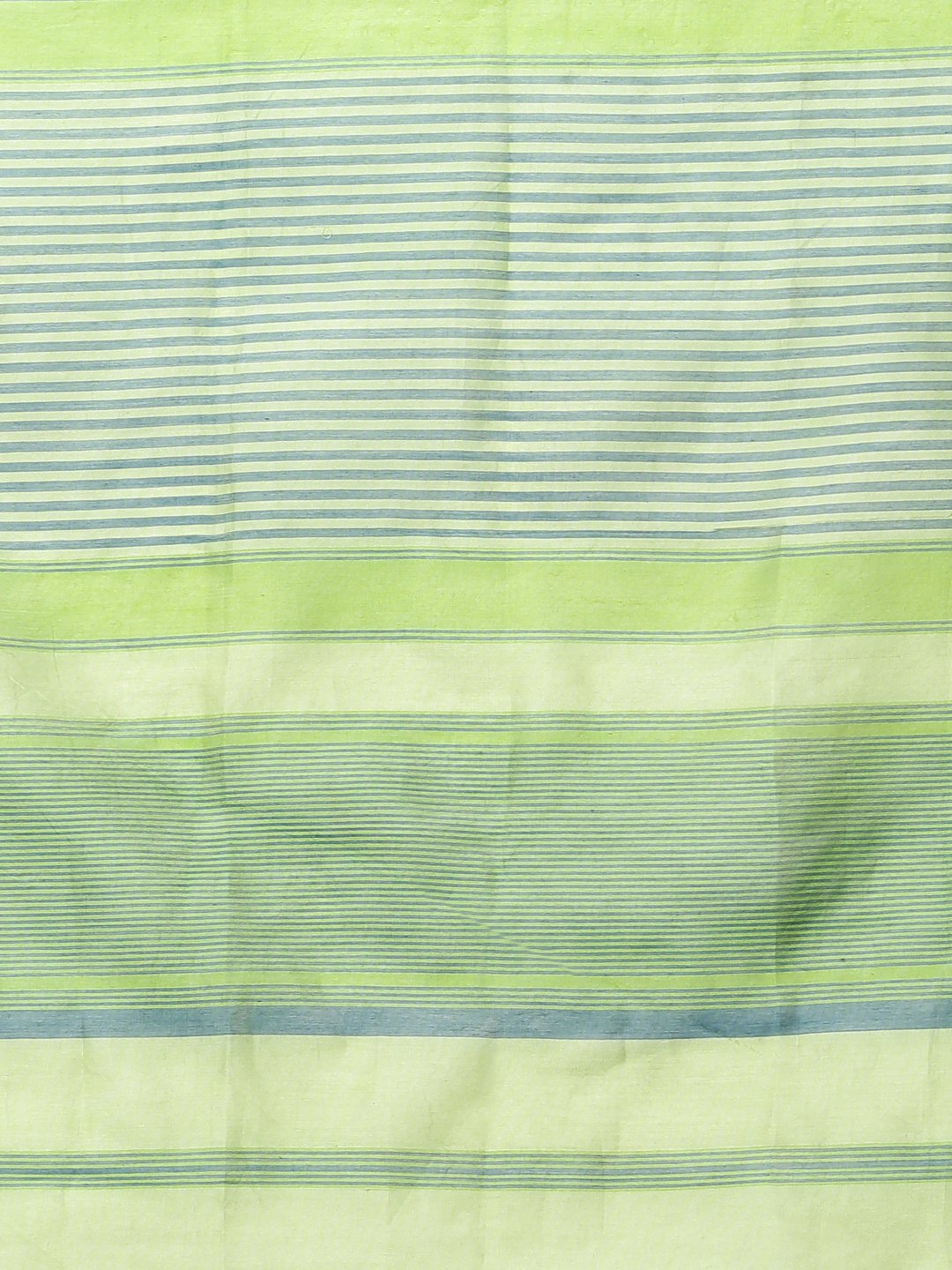 Lime handloom maheshwari cotton silk saree