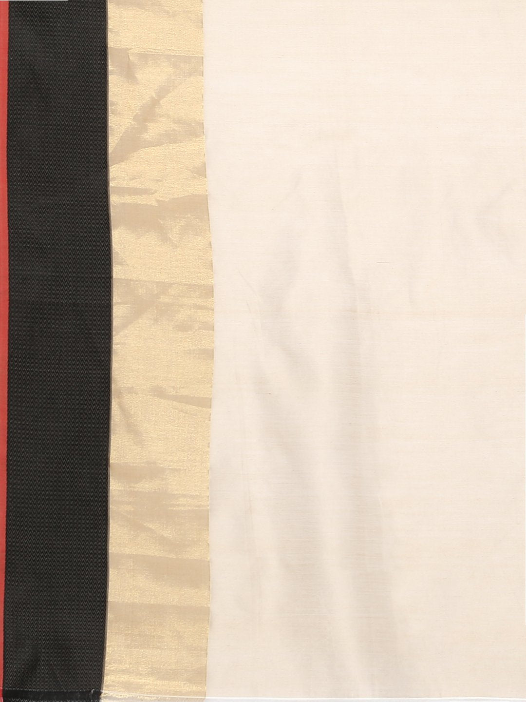 Beige silk cotton maheshwari saree