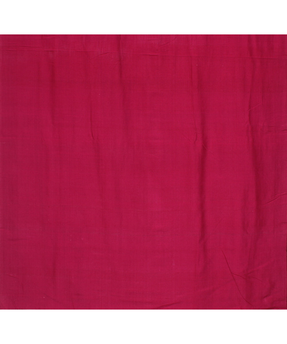 Pink handspun shibori ikat gopalpur tussar silk saree