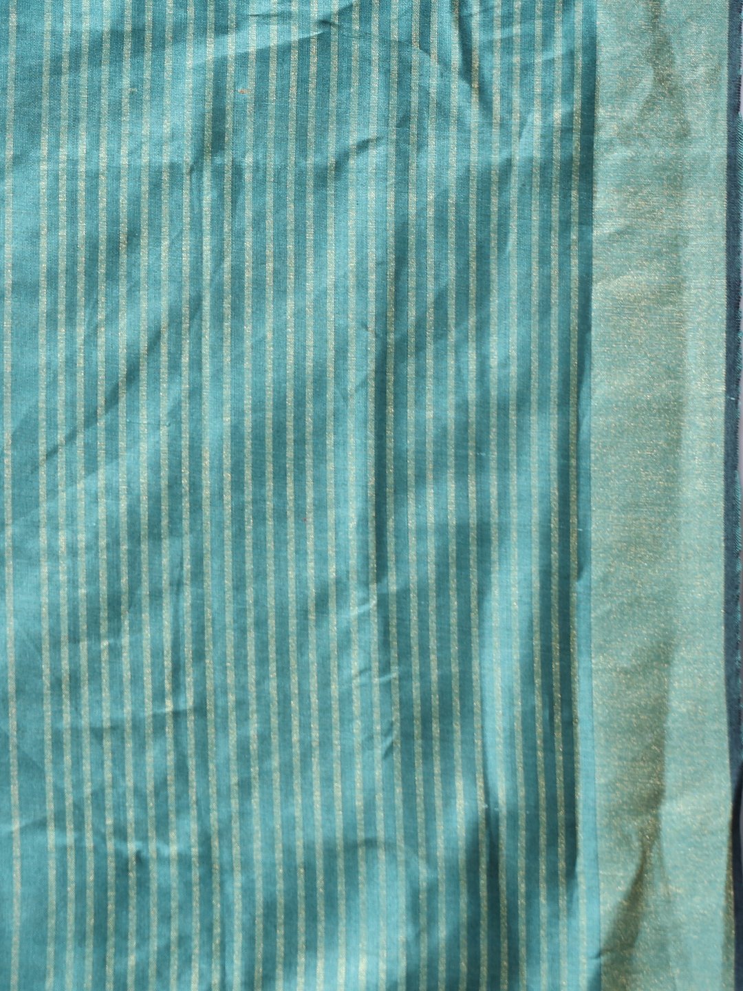 Blue handloom tussar silk saree