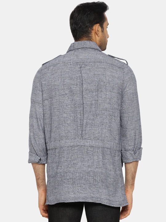 Grey khaki traveller jacket