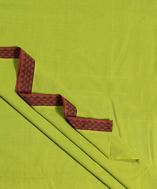 3m Light green handloom cotton mangalagiri kurta material