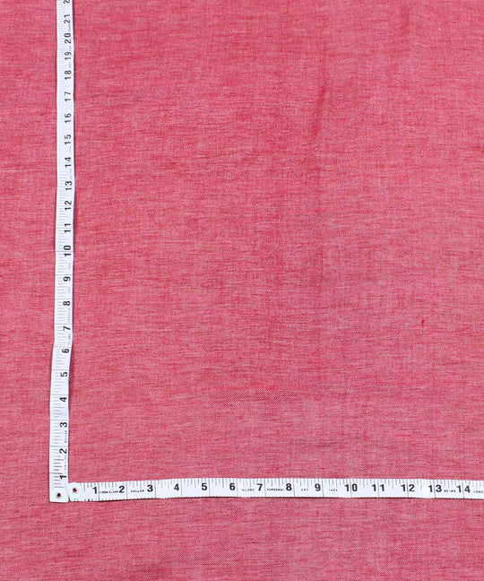2.5m Pink handwoven reversible cotton kurta material