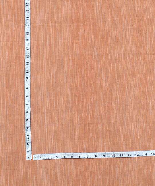 3m Light pink handwoven cotton stripes mangalgiri kurta material