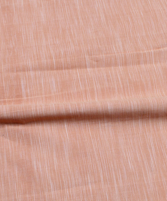 3m Light pink handwoven cotton stripes mangalgiri kurta material