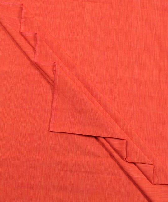 2.5m Pink handwoven cotton stripes mangalgiri kurta material