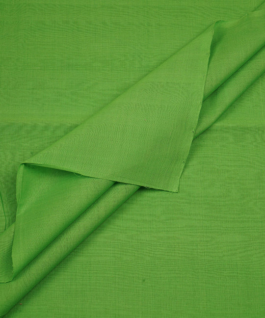 3m Green handwoven cotton mangalgiri kurta material