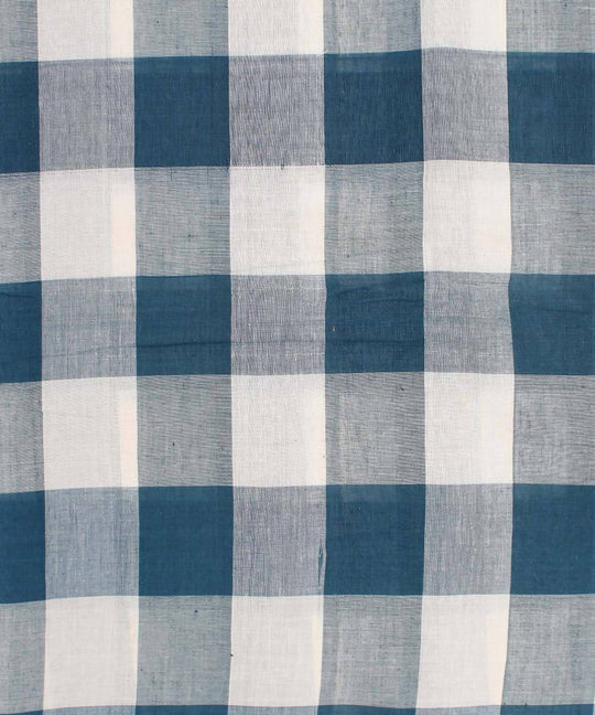 0.4m Multicolor Handwoven Cotton Fabric
