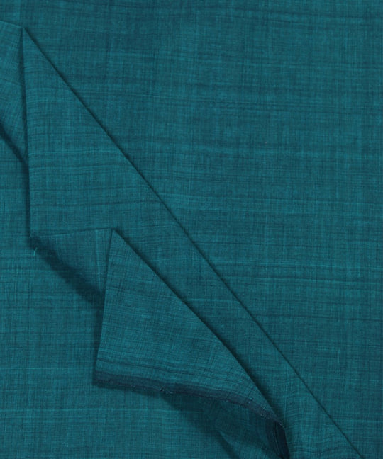 0.4m Blue mangalagiri handloom cotton fabric