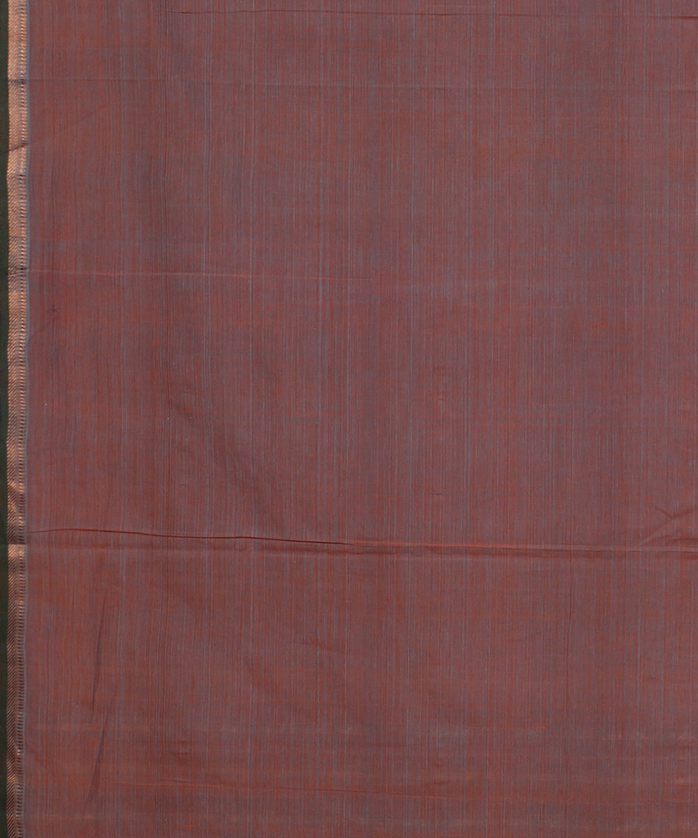 Dual shade mauve handwoven cotton mangalagiri saree
