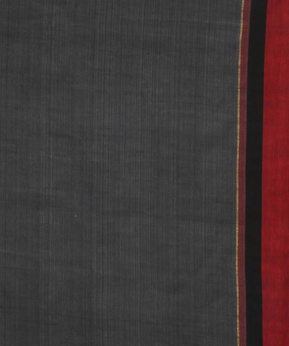 Beige handwoven tussar silk saree