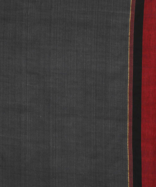 Beige handwoven tussar silk saree
