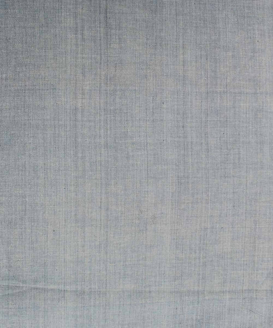 0.85m Grey Blue handloom natural dye cotton fabric