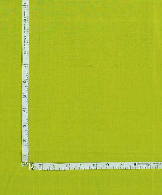 Handwoven Light Green Cotton Fabric