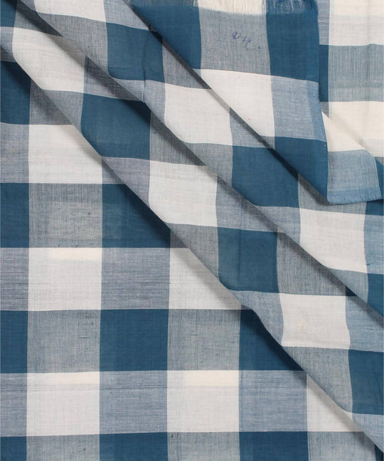 0.4m Multicolor Handwoven Cotton Fabric